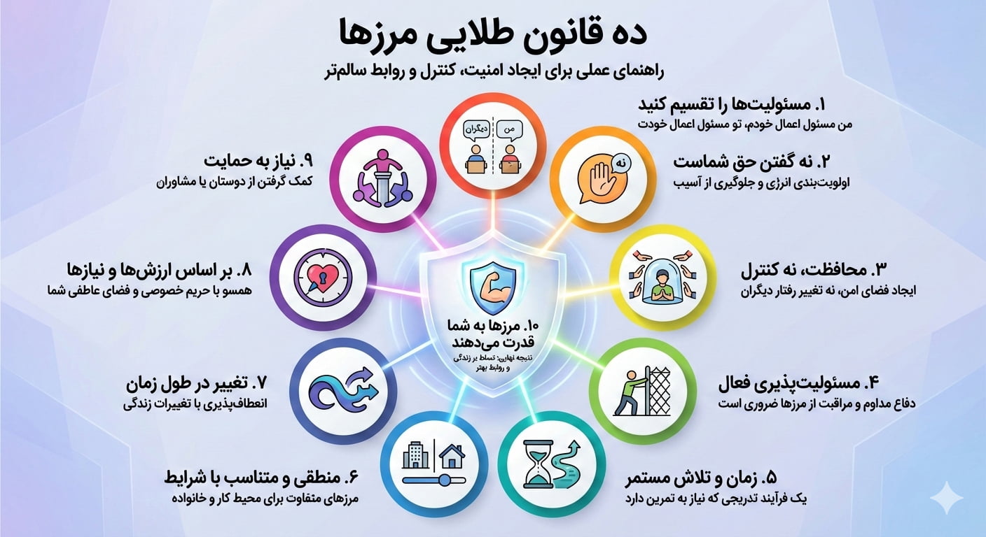 ده قانون مرزها